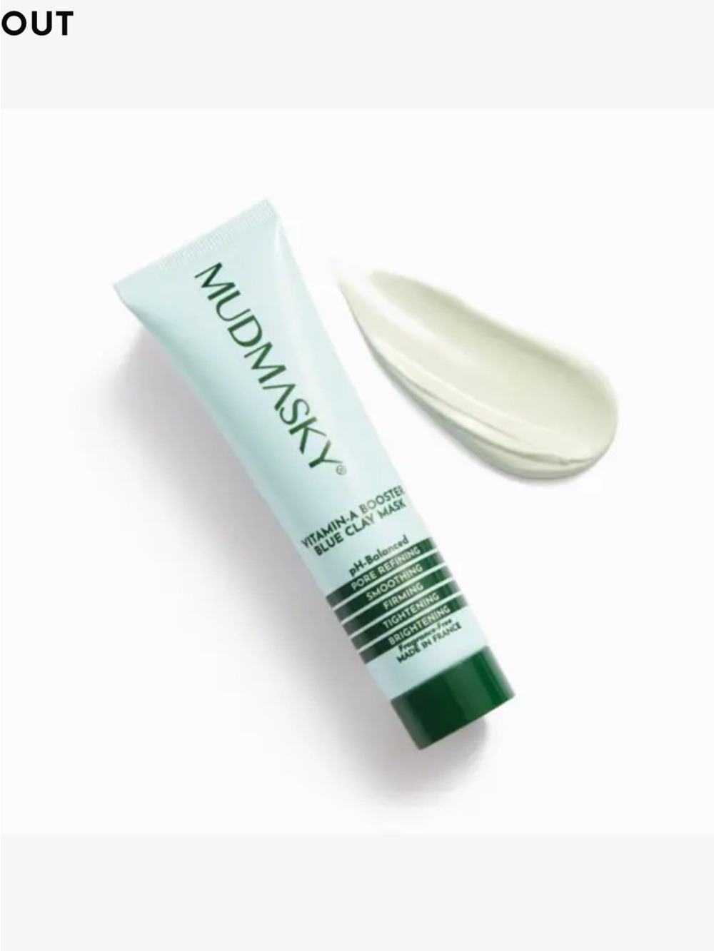 MUDMASKY Vitamin-A Booster Blue Clay Mask - NEW